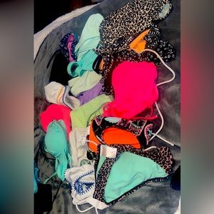 Bikini tops and bottoms 13 bottoms 5 tops